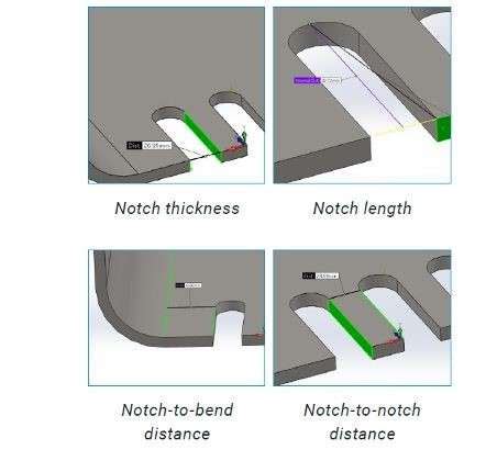 notches for sheet metal parts|slotting operation in sheet metal.